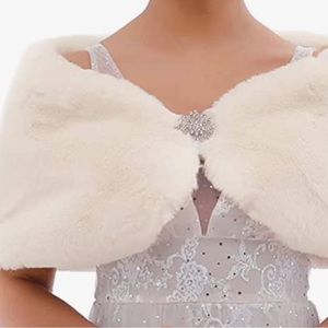 Wedding fur wrap small